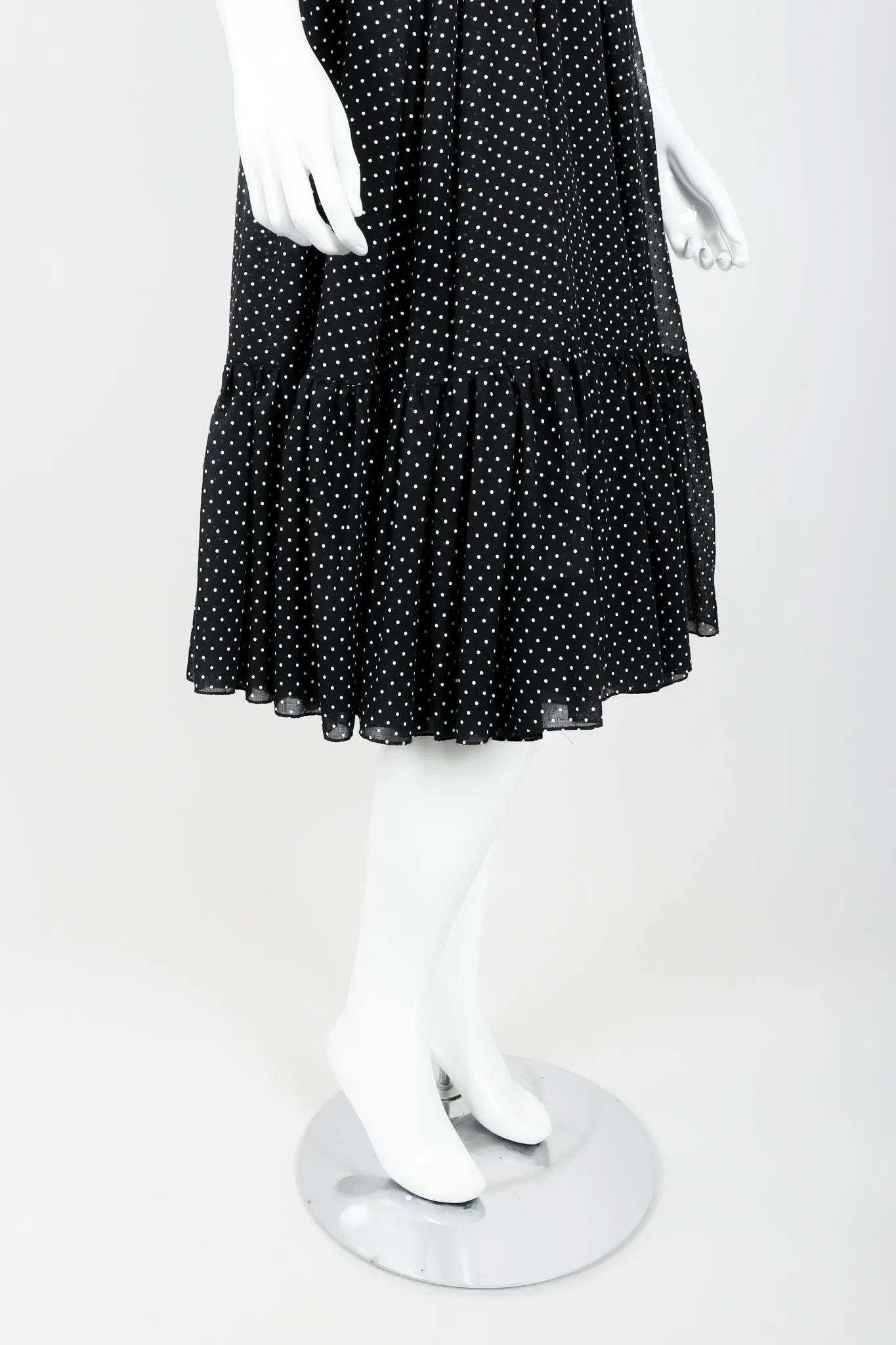 Puff Sleeve Peasant Dress