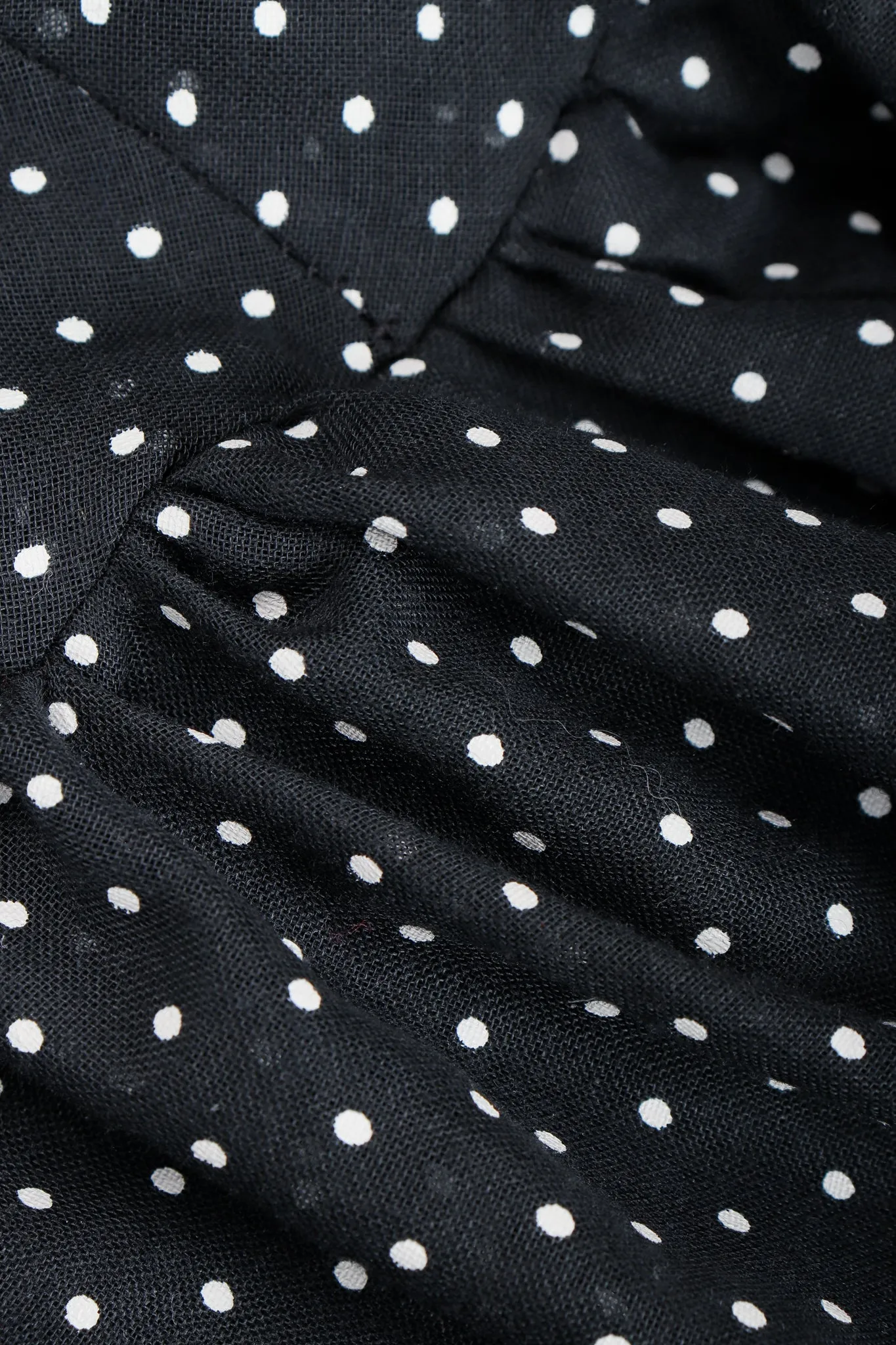 Puff Sleeve Peasant Dress