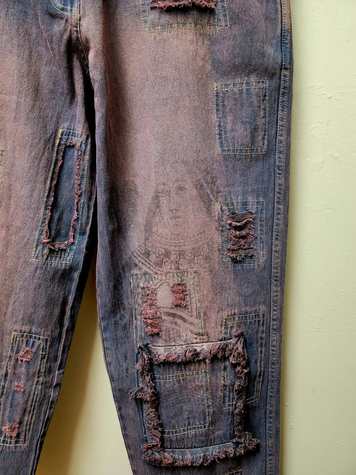 Queen of Hearts Lightweight Denim Pants