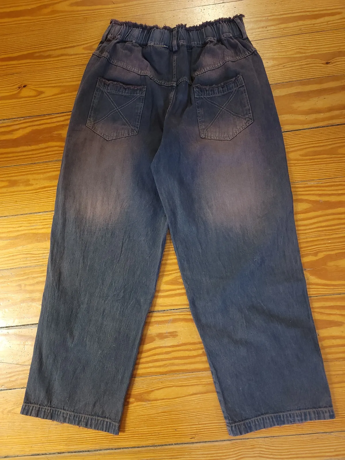 Queen of Hearts Lightweight Denim Pants
