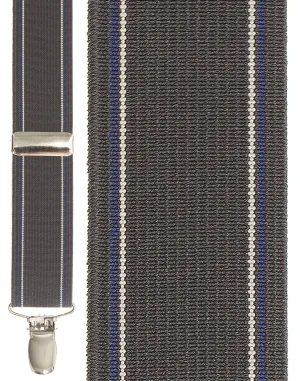 "Grey Edge Stripe" Suspenders