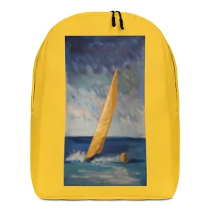 "Rounding the Mark" Minimalist Backpack