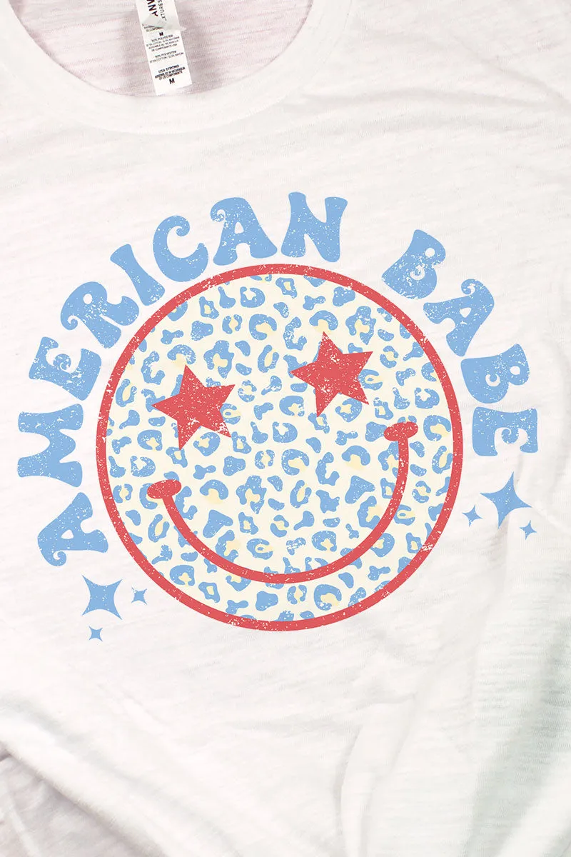 Retro American Babe Short Sleeve Tee