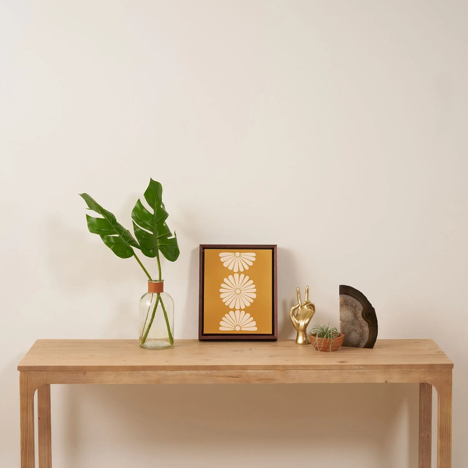 Retro Daisy XIX Art Canvas