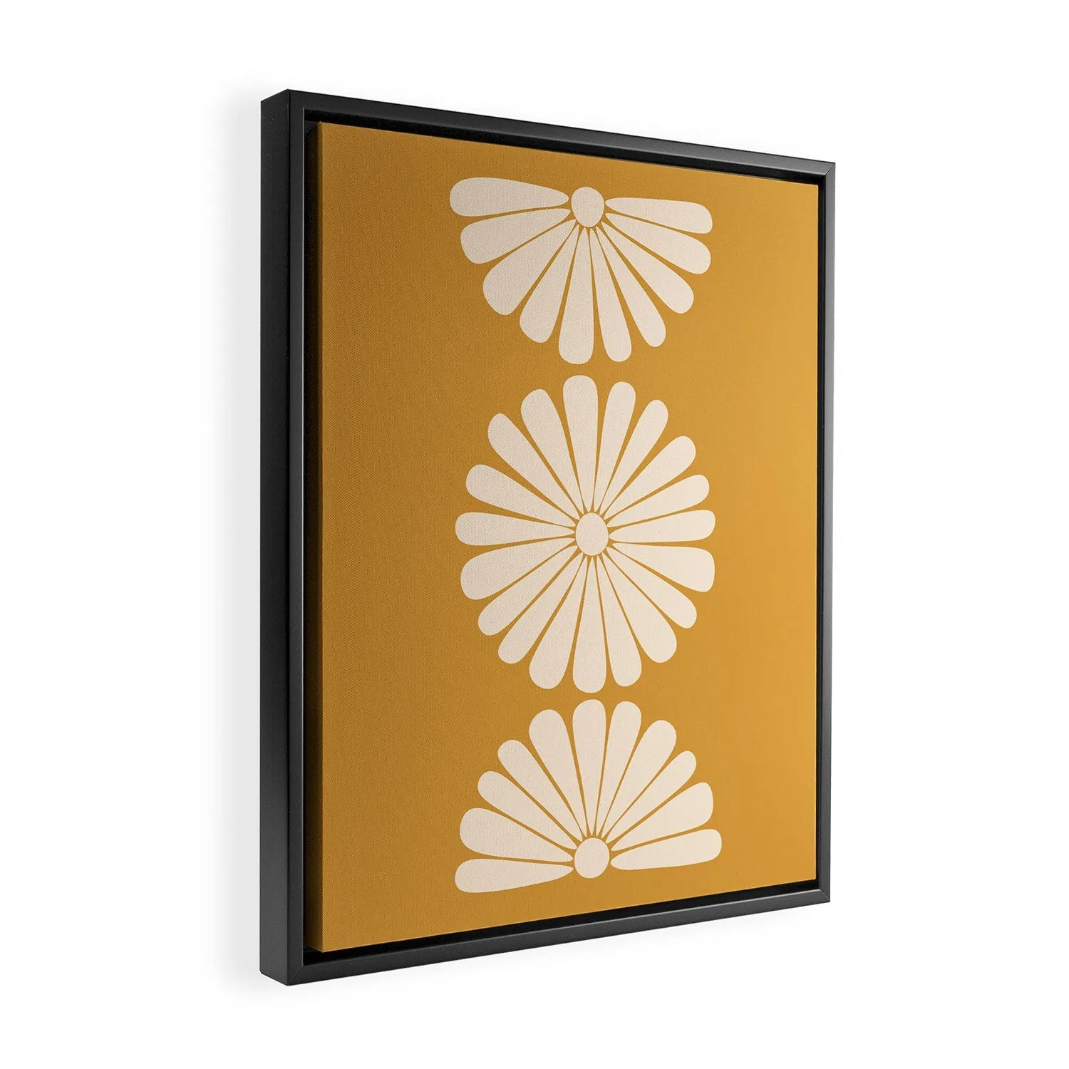 Retro Daisy XIX Art Canvas