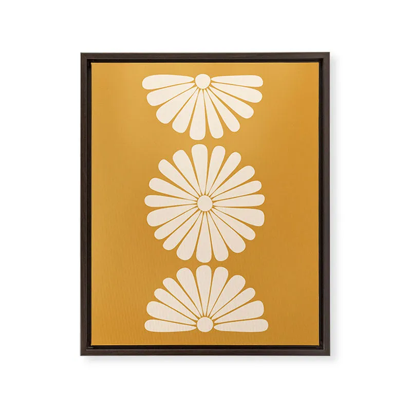 Retro Daisy XIX Art Canvas