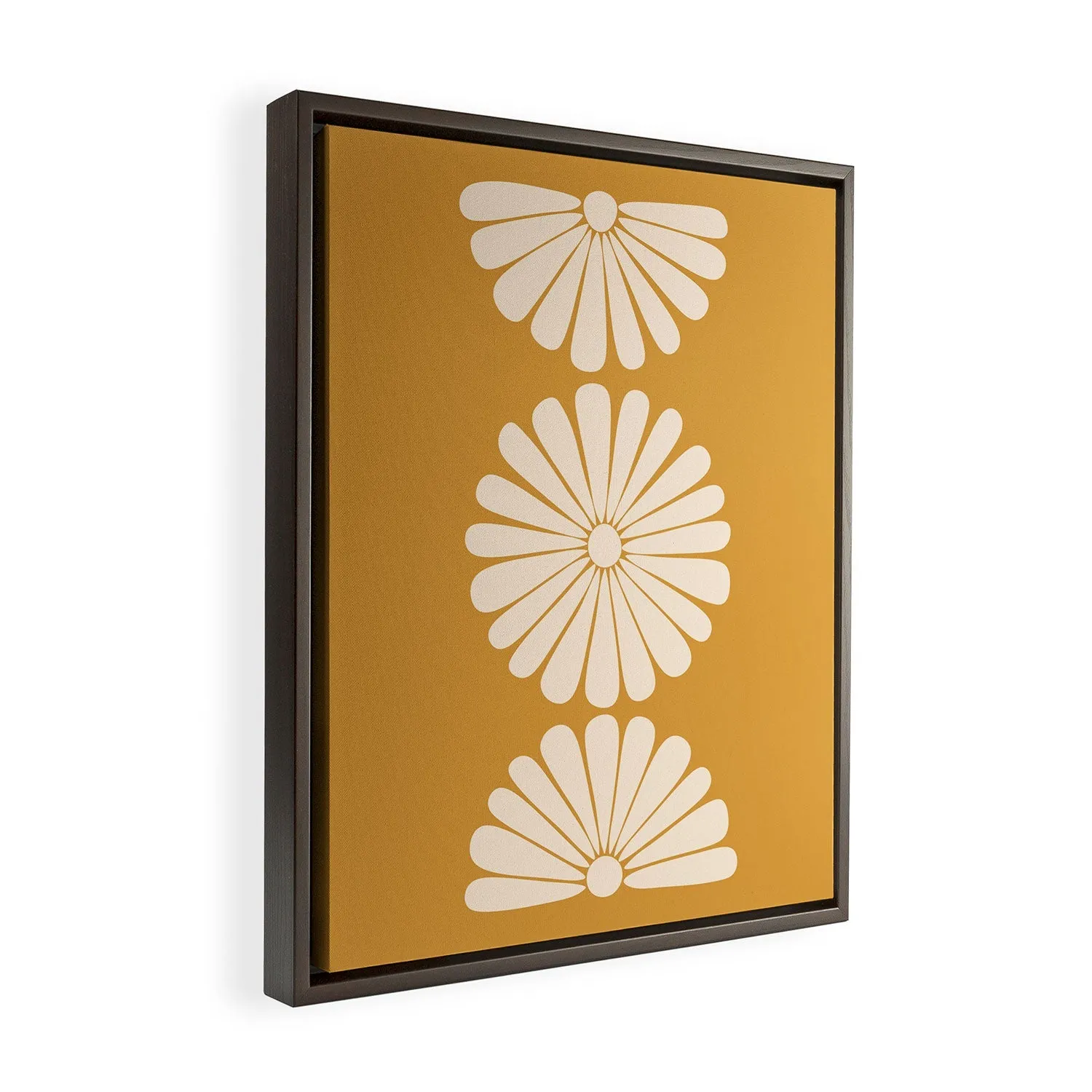 Retro Daisy XIX Art Canvas