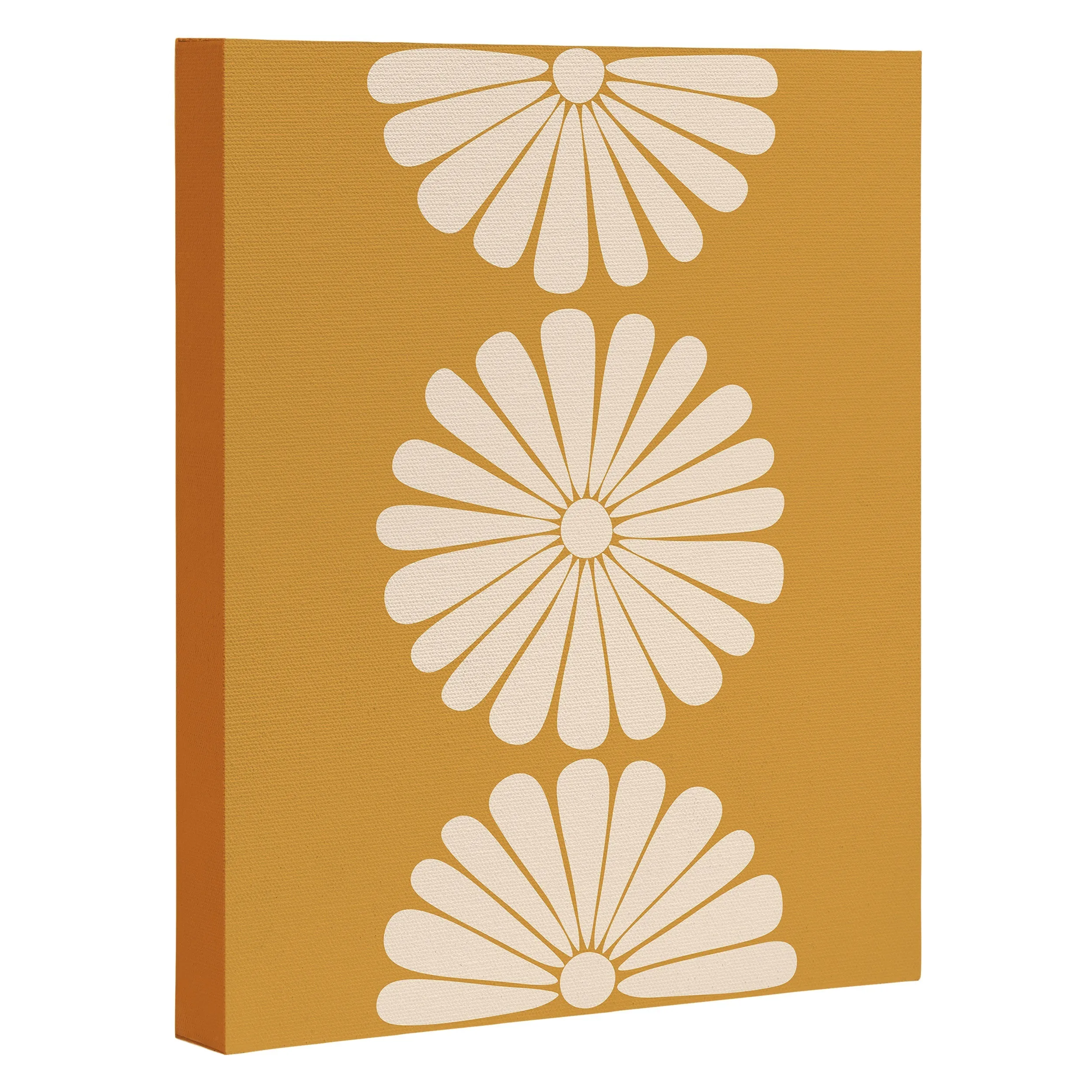 Retro Daisy XIX Art Canvas