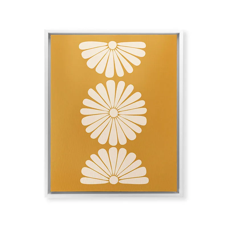Retro Daisy XIX Art Canvas