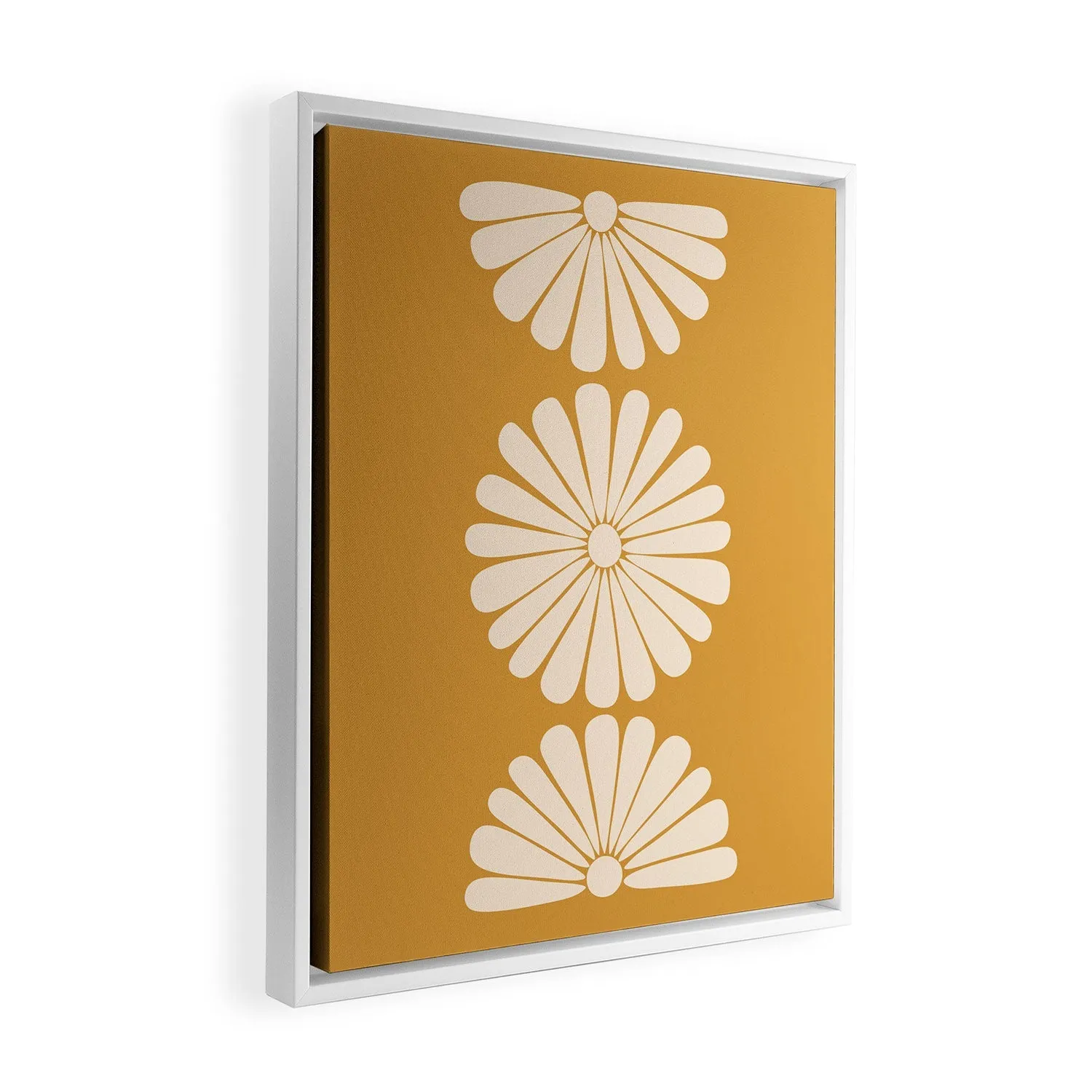 Retro Daisy XIX Art Canvas