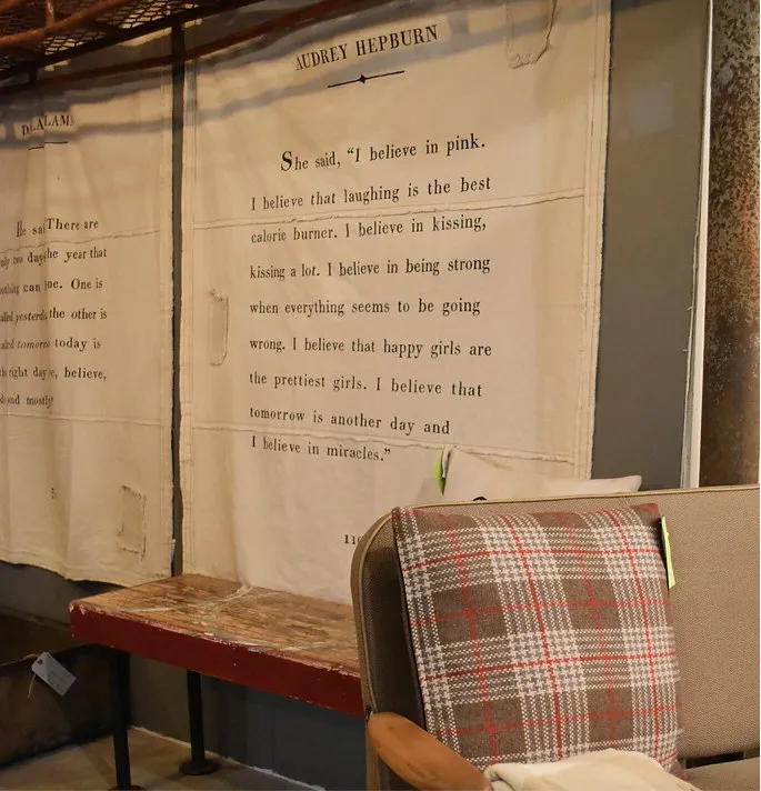 Room-Defining Inspirational Wall Tarp - FREE Shipping!
