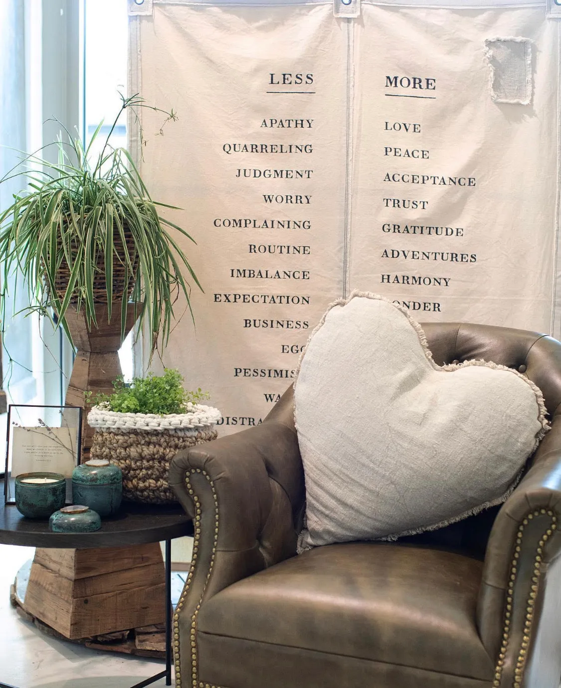 Room-Defining Inspirational Wall Tarp - FREE Shipping!