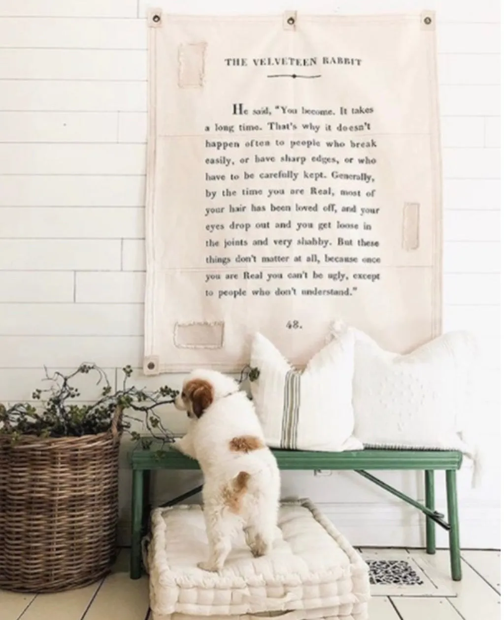 Room-Defining Inspirational Wall Tarp - FREE Shipping!
