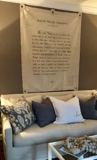 Room-Defining Inspirational Wall Tarp - FREE Shipping!