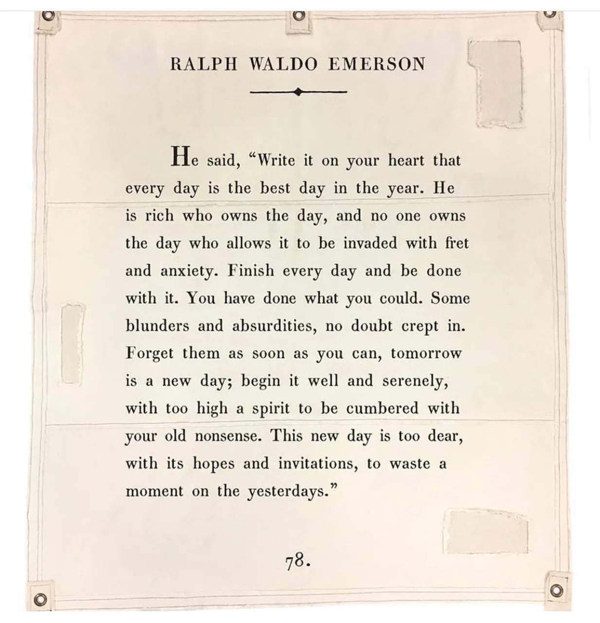 Room-Defining Inspirational Wall Tarp - FREE Shipping!