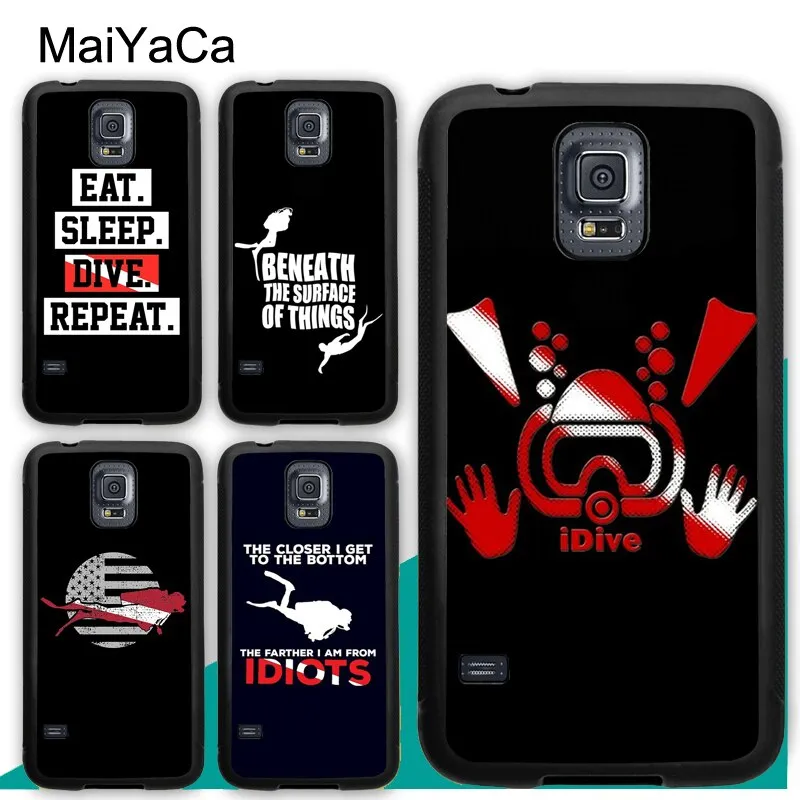 Samsung Phone Case: Scuba Addict