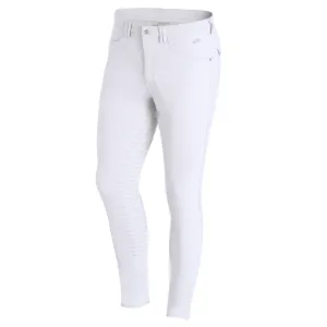 Schockemohle Hero Full Seat Silicone Mens Breeches White