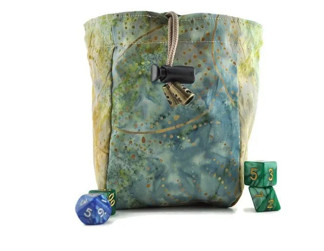 Seek wisdom owl dice bag