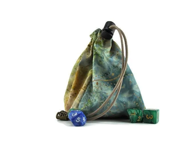 Seek wisdom owl dice bag