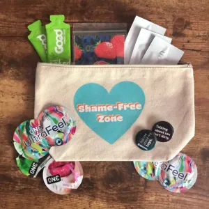 Shame-Free Zone Canvas Bag