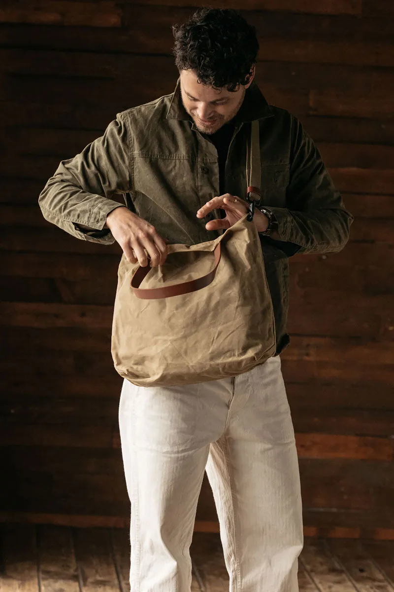 Simple Tote - Utility Tan (Waxed Canvas)