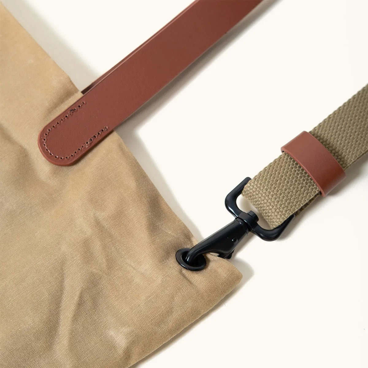 Simple Tote - Utility Tan (Waxed Canvas)