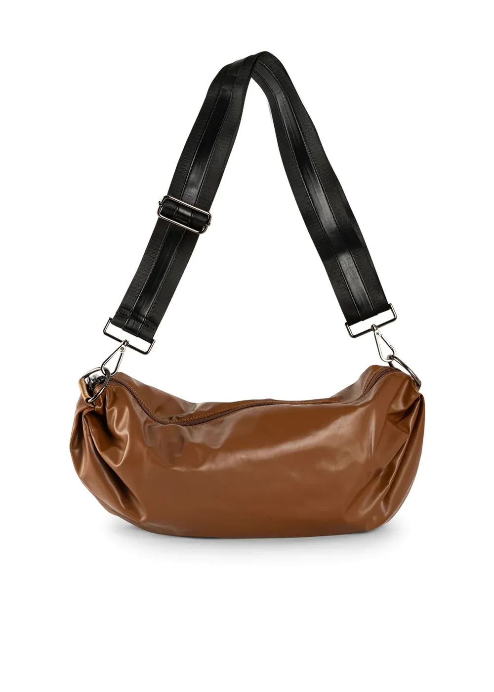 SLOUCHY SLING BAG-COGNAC