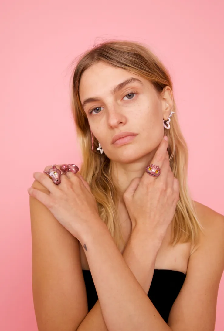 SOFT PINK LIBERTY FROG