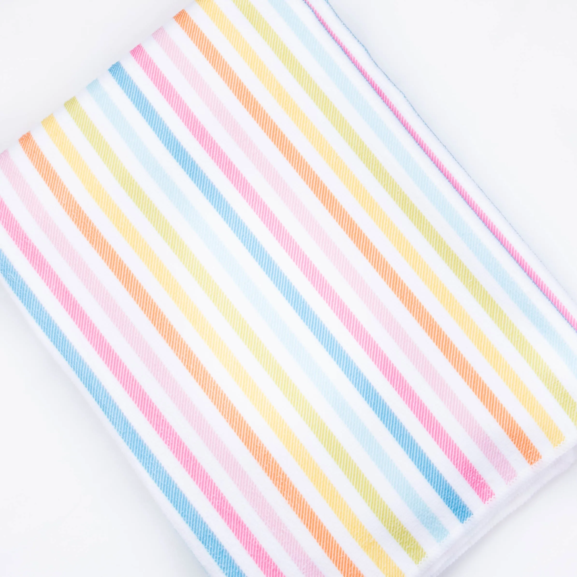 Sorbet Striped Beach Towel, Pink