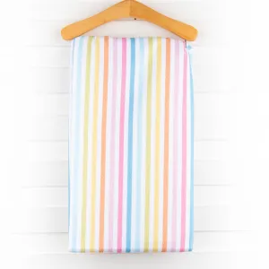 Sorbet Striped Beach Towel, Pink