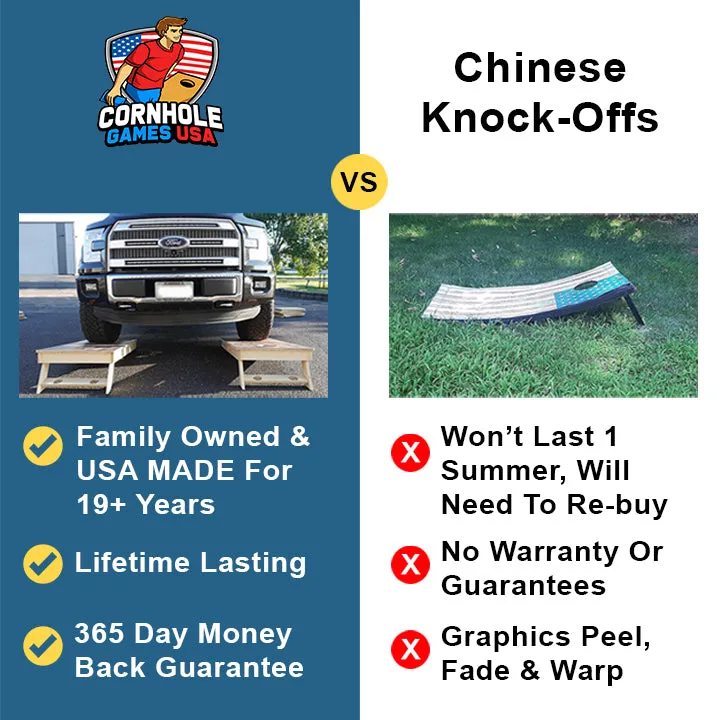 South Carolina Professional Cornhole Boards