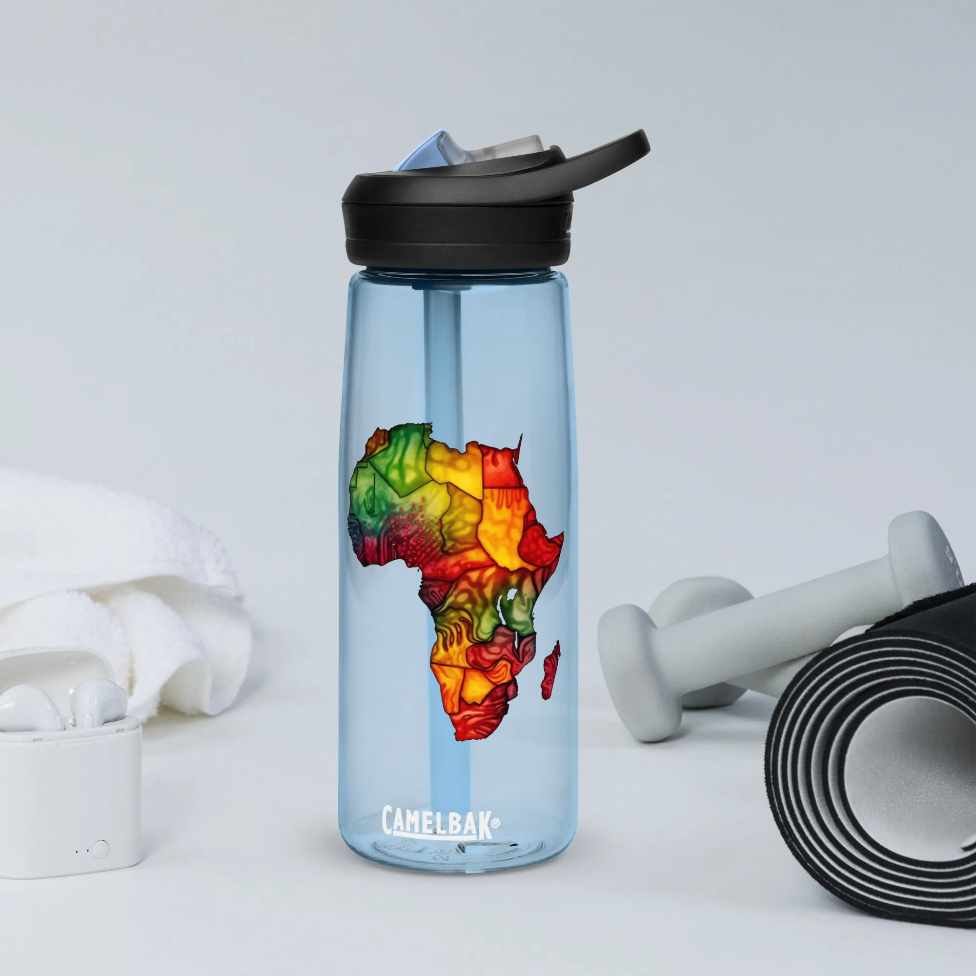Sports water bottle