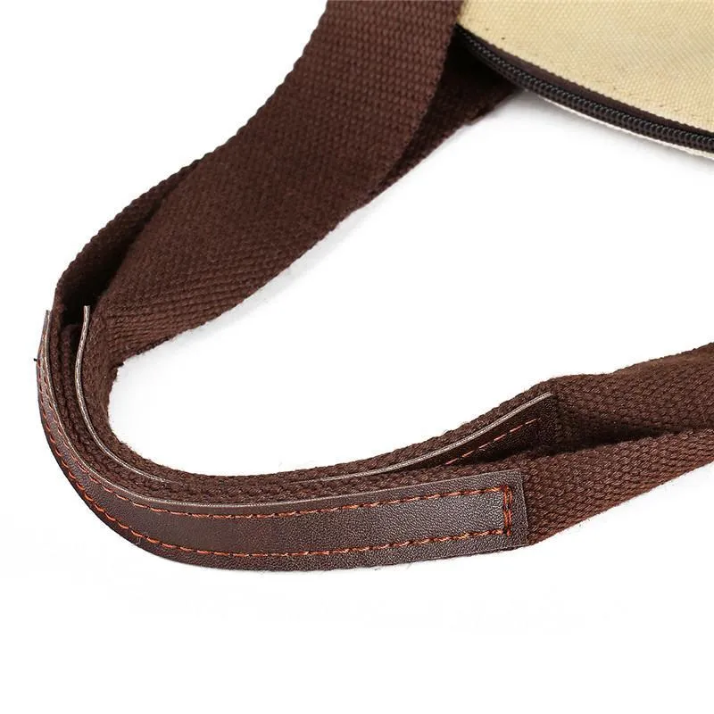 Striped Canvas Bag