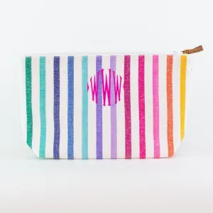 Striped Travel Bag