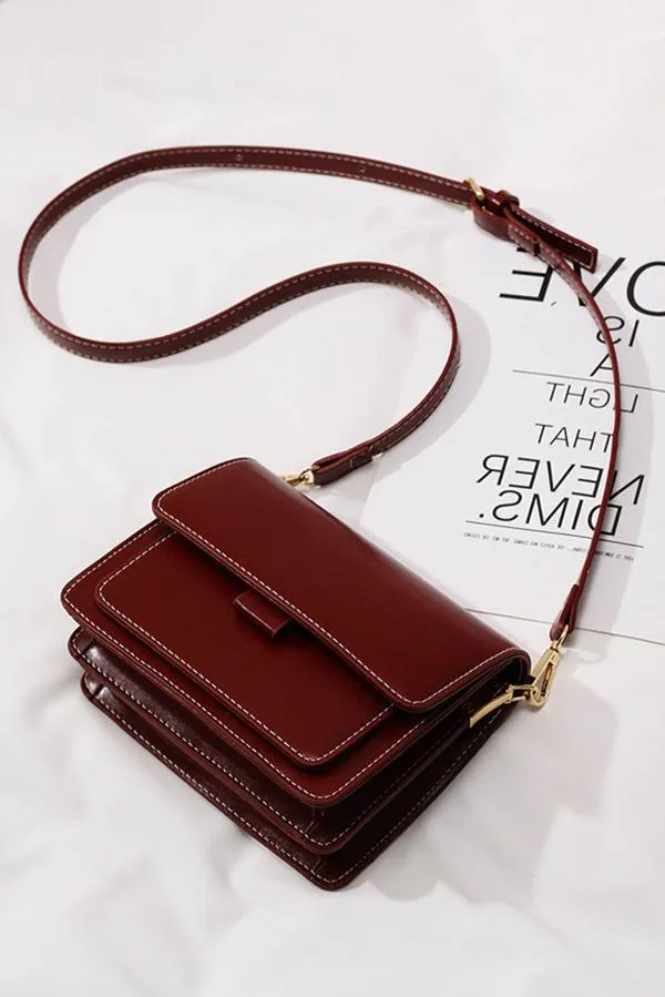 Structured Flap Bag