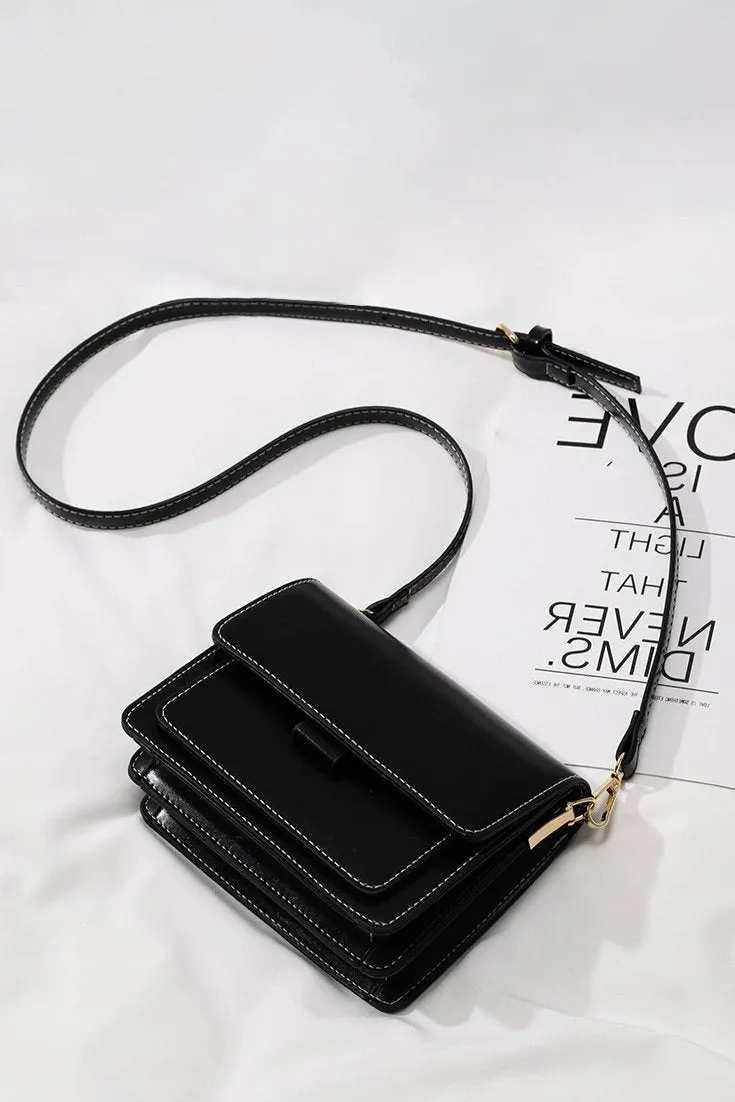 Structured Flap Bag
