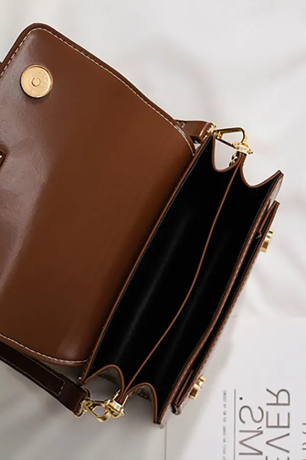Structured Flap Bag