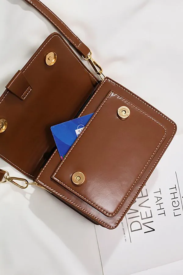 Structured Flap Bag
