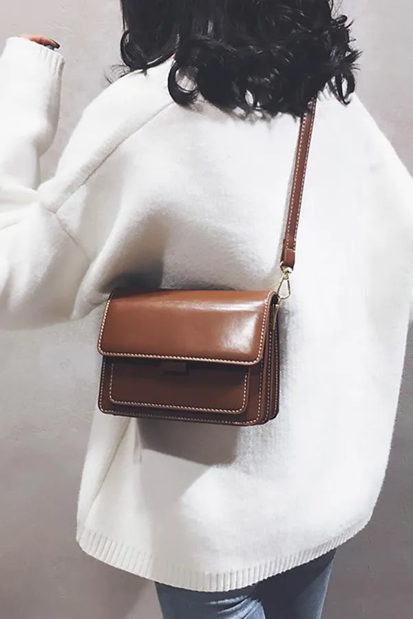 Structured Flap Bag