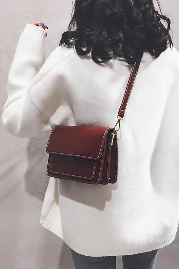 Structured Flap Bag
