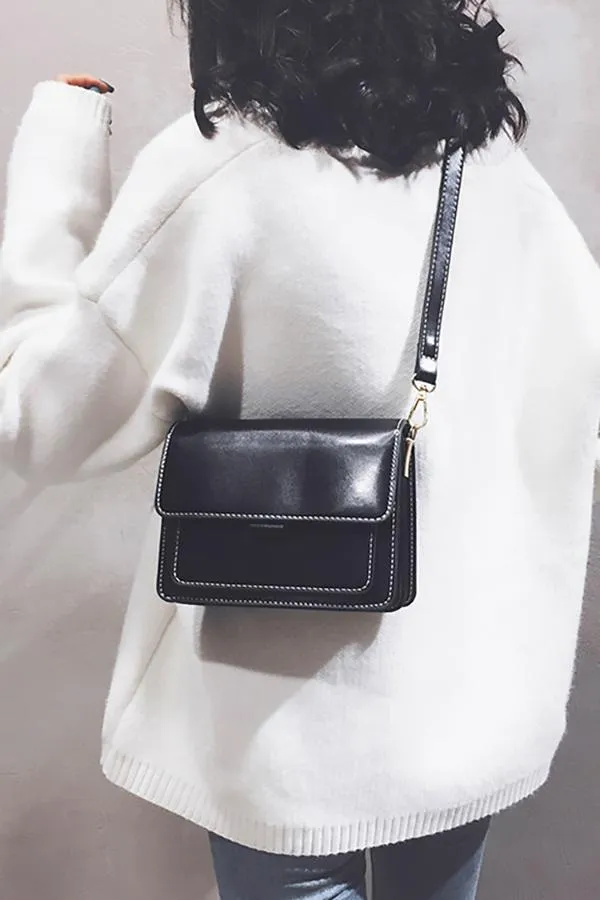 Structured Flap Bag