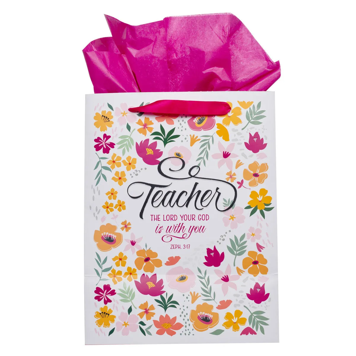 Teach Encourage Inspire Gift Bag with Tissue