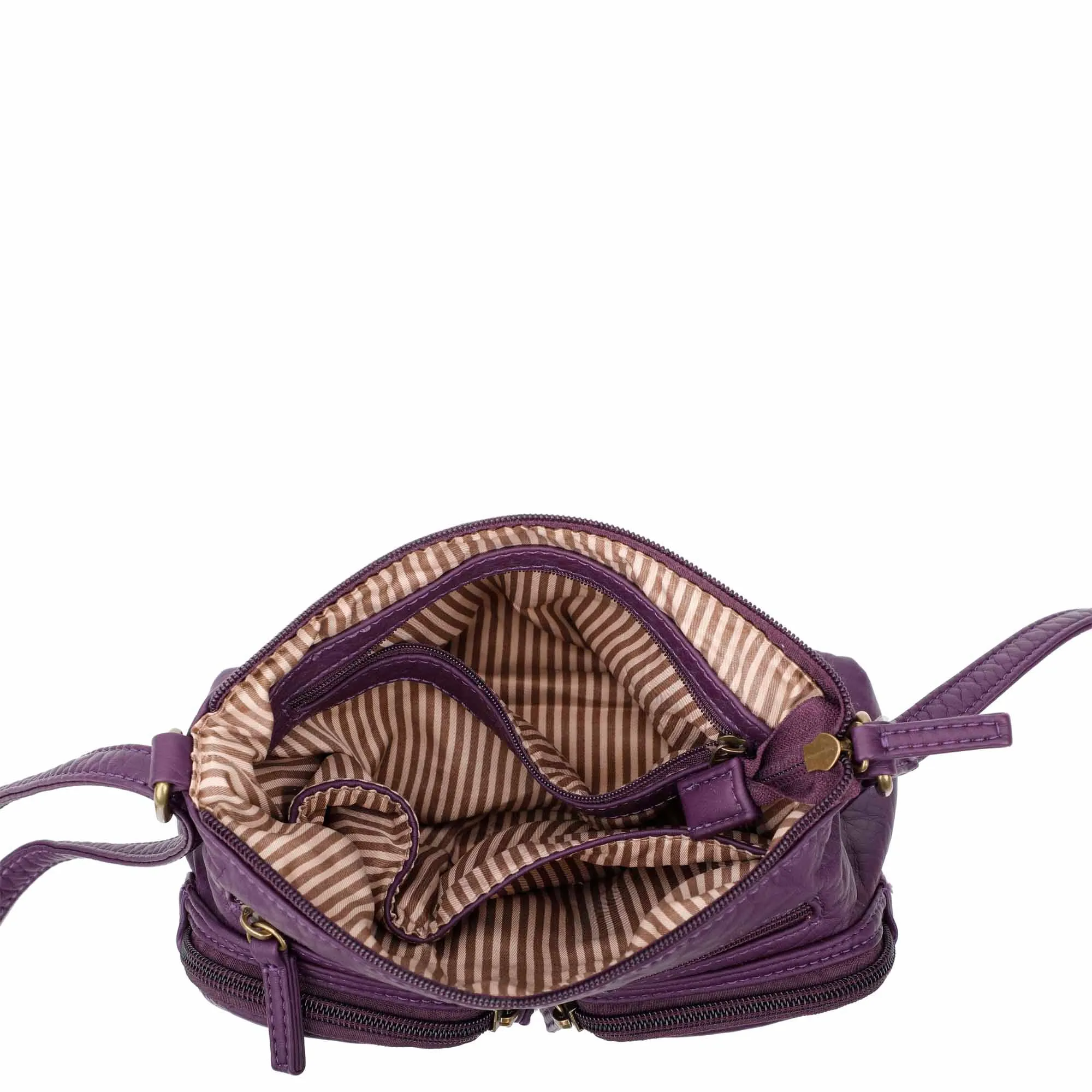The Bethany Crossbody - Purple