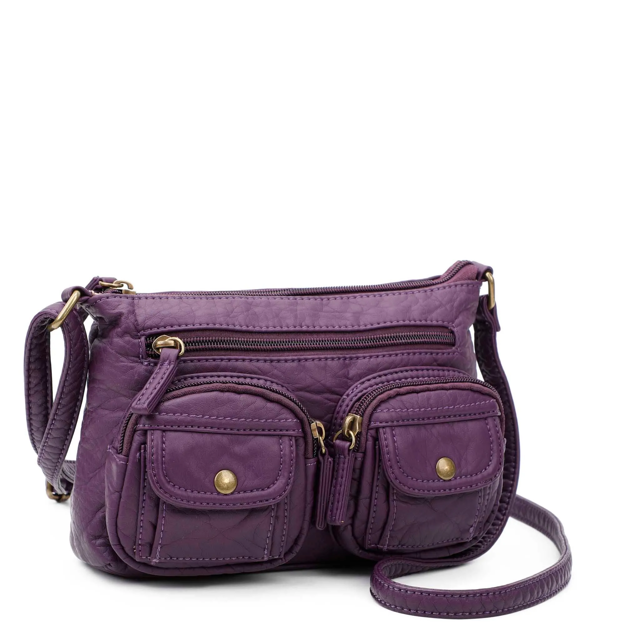 The Bethany Crossbody - Purple