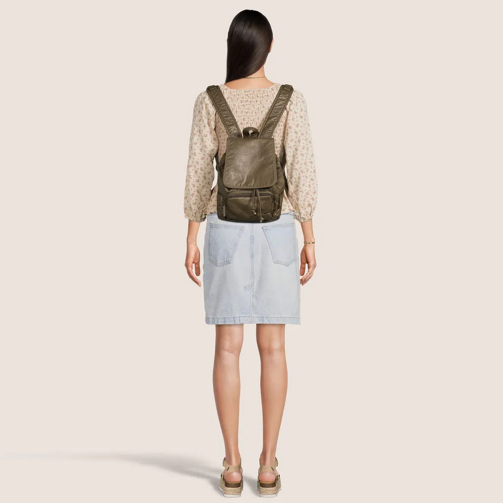 The Marion Backpack - Taupe