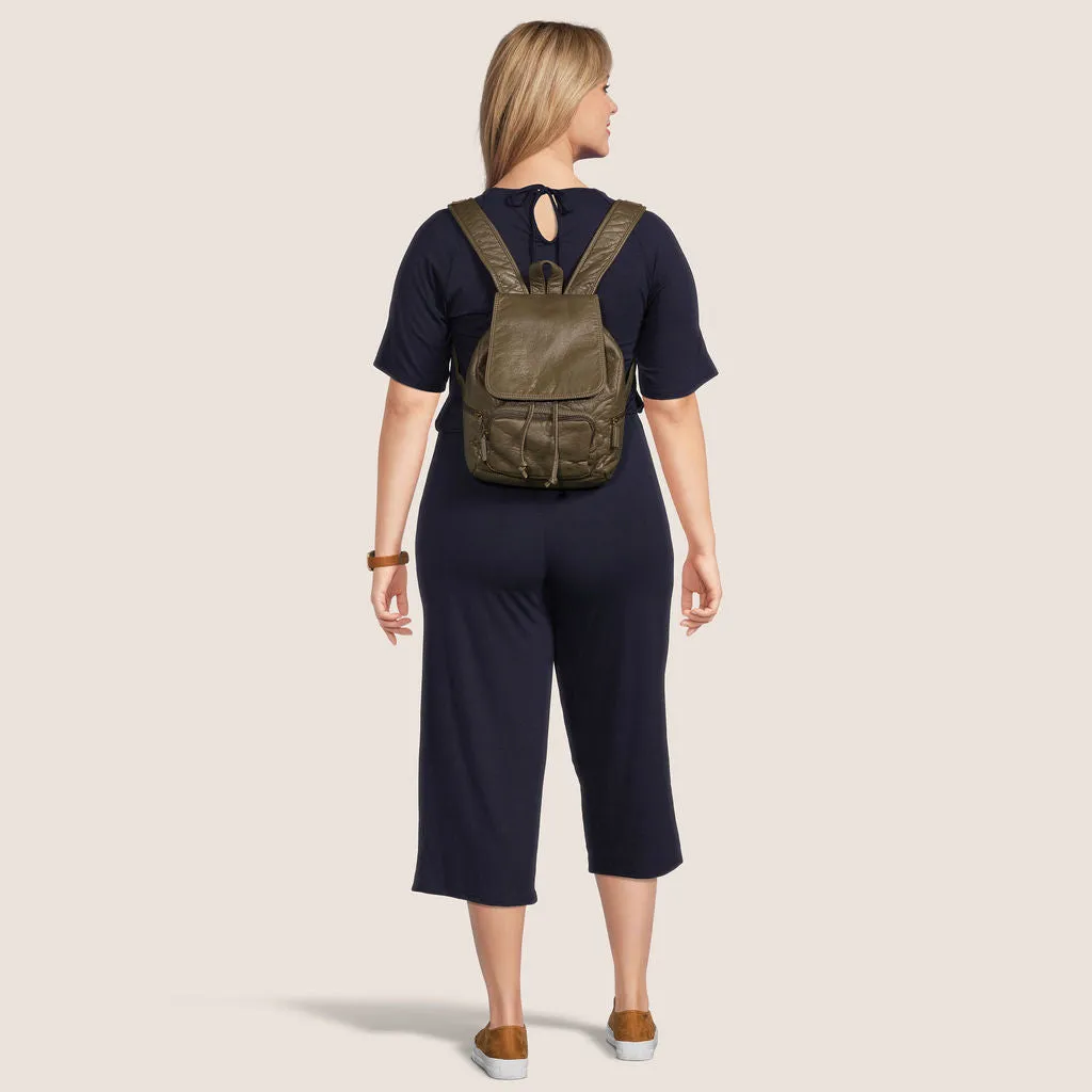The Marion Backpack - Taupe