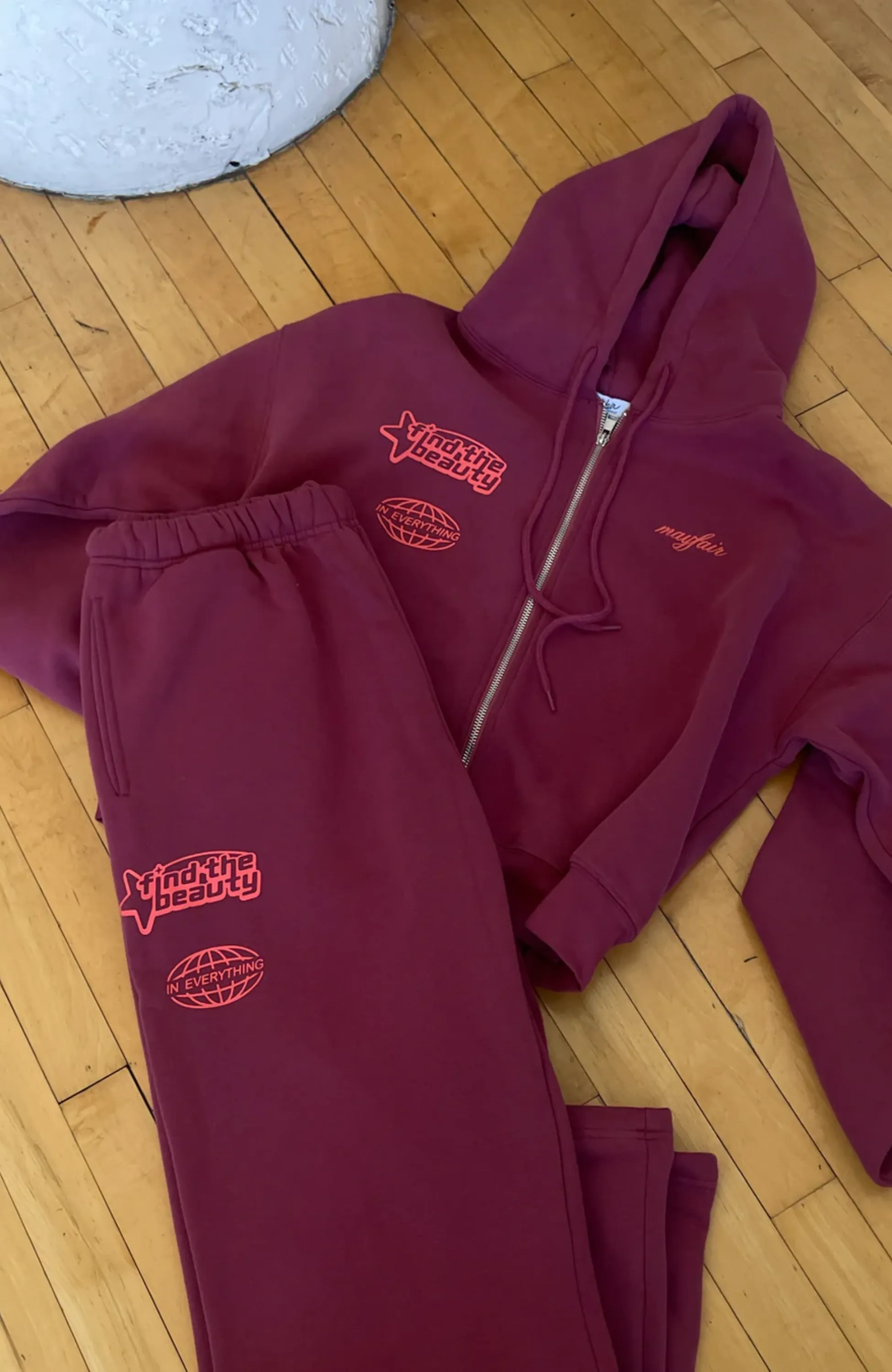 The Mayfair Group - Find The Beauty Zip Up Hoodie