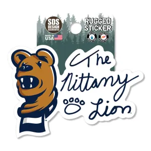 The Nittany Lion Signature Sticker