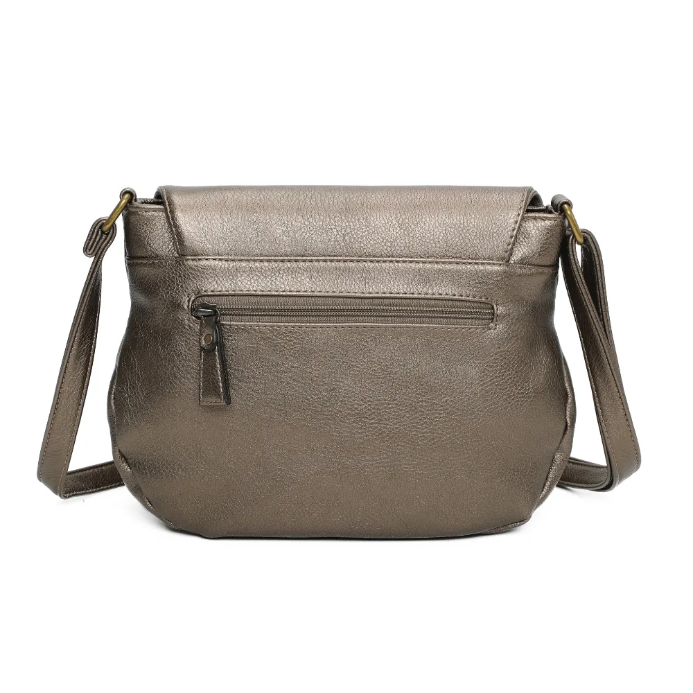 The Original Vegan Leather Shoulder Bag | Bronze