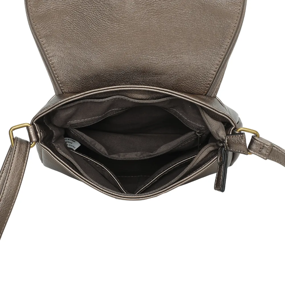 The Original Vegan Leather Shoulder Bag | Bronze